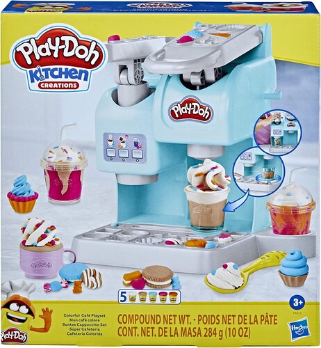 Play Doh Kitchen Creations Súper Cafetería Hasbro
