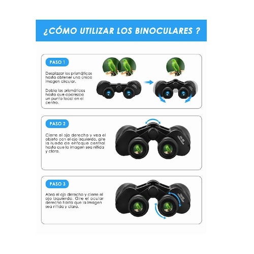 Binoculares Profesional  Prisma Fmc Lente