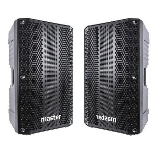 Kit de Bafles Profesionales de 15 Pulgadas Master con 36000 Watts de Potencia Musical PMPO con Bluetooth Conexion TWS Radio FM Lector USB y SD Salida para Bafle y Entrada de Microfono / MA-DUOSYSTEM