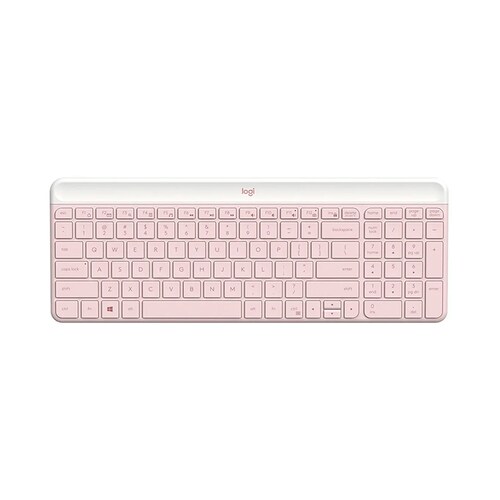 Kit 2 En 1 Wifi Logitech MK470  Español 920-011312 Rosa .