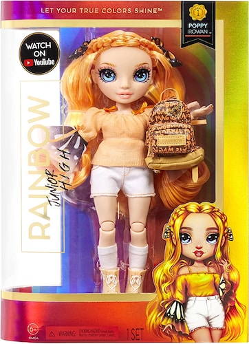 Rainbow Junior High Muñeca Poppy Rowan