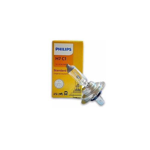 2 Focos Automotrices H7 55w Halogeno Philips