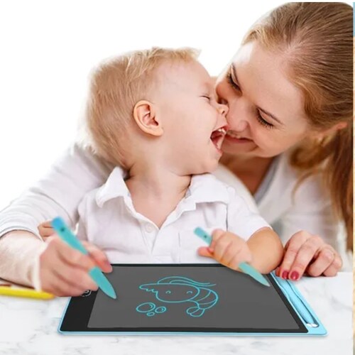 Pizarrón Mágico Lcd Para Niños De 8.5 Pulgadas Blue