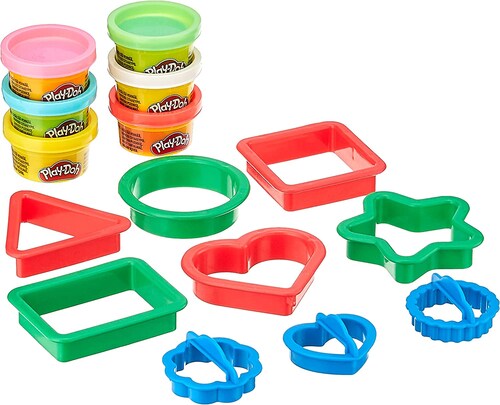 Play Doh Fundamentals De Formas, Juego Moldeable