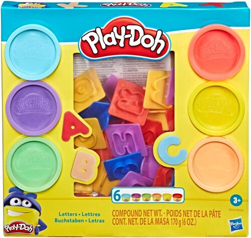 Play Doh Fundamentals De Letras, Juego Moldeable