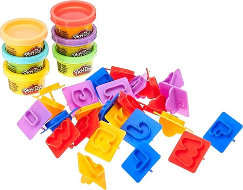 Play Doh Fundamentals De Letras, Juego Moldeable