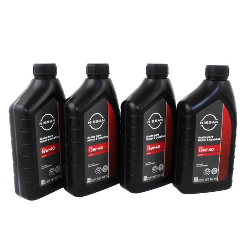Kit de afinación completo original Nissan Tsuru III 1992-2017 Aceite 15w30