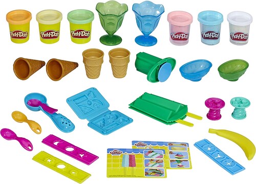 Play Doh Kitchen Creation Ice Cream Party Helados Divertidos