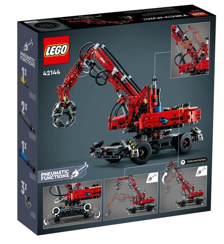Lego Technic 42144 Manipuladora De Materiales