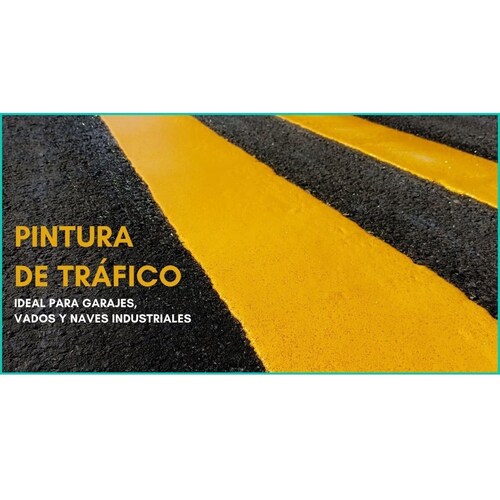 Pintura de Tráfico Amarillo SCT 19 Lt Marca Acuario HA15490