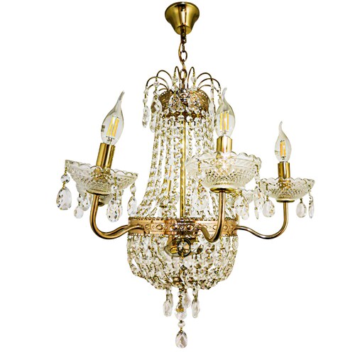 Candil Ratana 056 Dorado Mil Luces