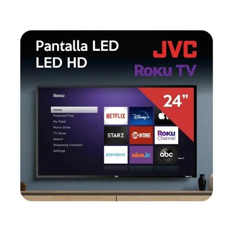 Pantalla LED JVC 24 HD Smart TV SI24R