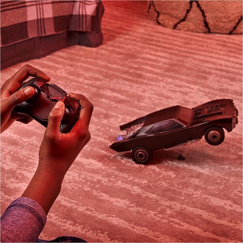 Vehículo A Control Remoto Batman Turbo Boost Rc Batimóvil 