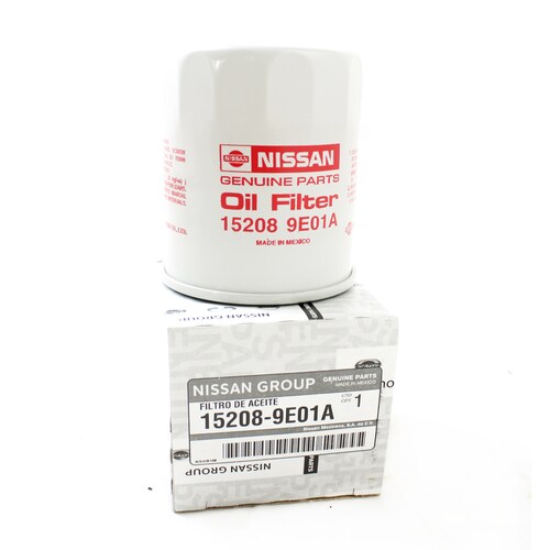 Filtro de aceite original Nissan varios modelos hasta 2015