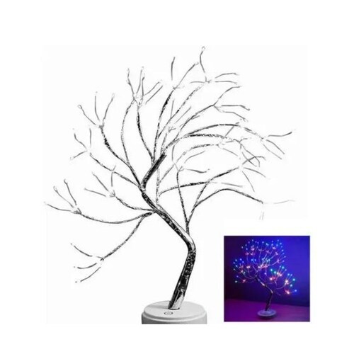 Lámpara LED en forma de árbol Gadgets&Fun con ramas ajustables RGB