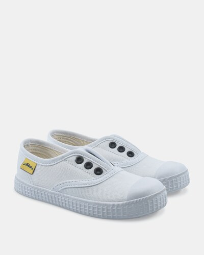 Tenis de Tela Blanco Infantil Niño Niña Ankaa 332