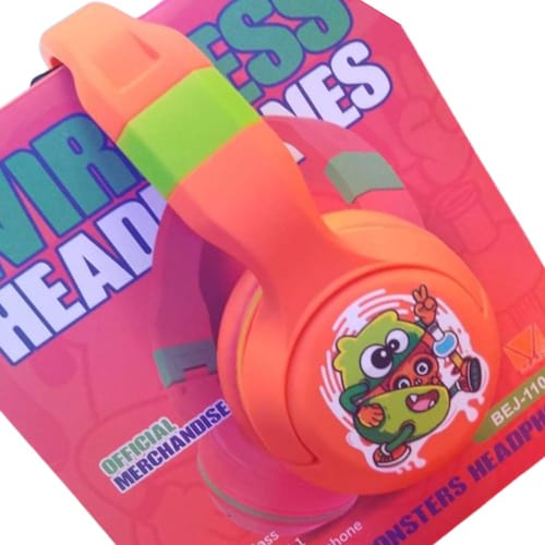 Audífonos de diadema inalámbricos Gadgets&Fun diseño de jellie monsters para niños