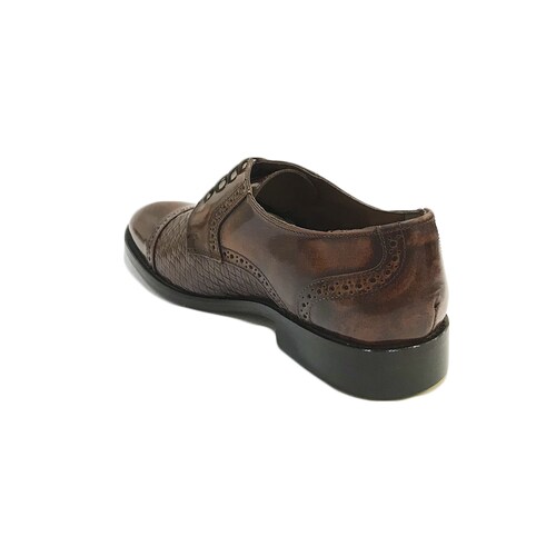 Zapatos de vestir Evolución Hombre Miel Piel suave