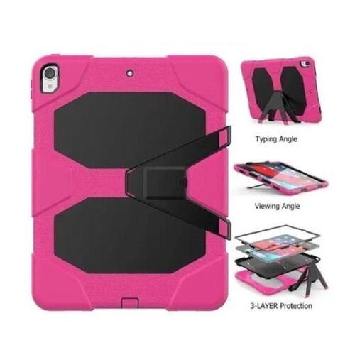 Funda de uso rudo para iPad 10.2 Gadgets&Fun con soporte incluido