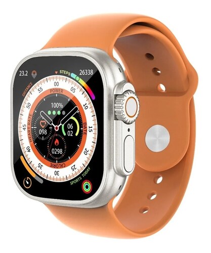 Comprar 2023 Nuevo reloj inteligente Temperatura corporal Ultra Series 8 NFC  Smartwatch Carga inalámbrica Bluetooth Llamada Hombres