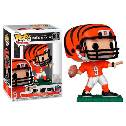 Funko Pop! Nfl Joe Burrow #168 Cincinnati Bengals