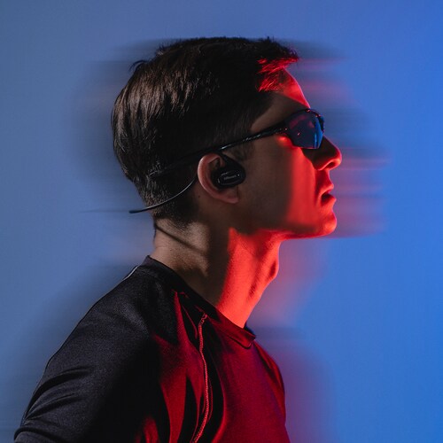 Audífonos Inalámbricos Bone Conduction Akvo Billboard Color Negro