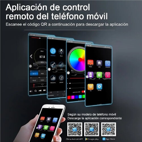 Auto Estereo Coche Reproductor Mp3 Radio Con Bt Aux Usb Sd