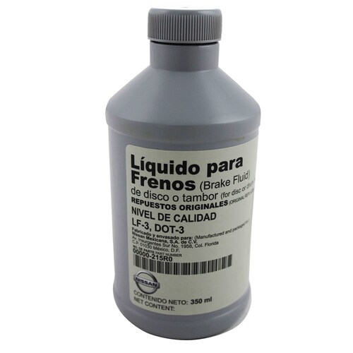 Líquido para frenos DOT 3 original Nissan 350 ml