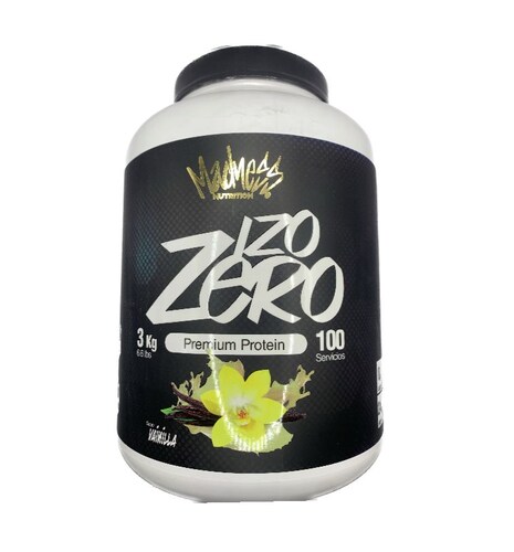 Izo zero Madness Protein 3Kg (100 serv) Sabor fresa