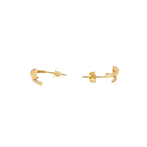 Arete Tornillo Oro 14 Kilates.