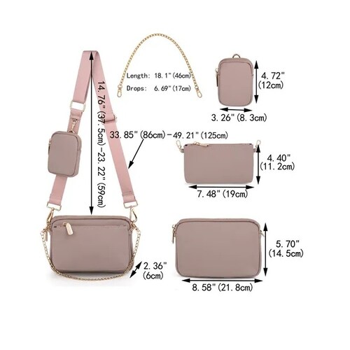 Bolso Bandolera Uto Para Mujer Pequeño