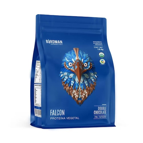Proteína Orgánica Vegana Chocolate Birdman Falcon 1.5 Kg