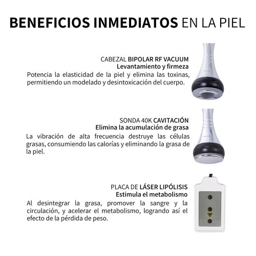 Maquina Ultrasónica De Radiofrecuencia Y Cavitación 6 En 1