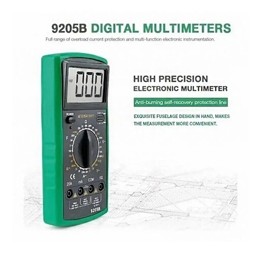 Multímetro Digital Profesional  Bk 9205 B 20amps