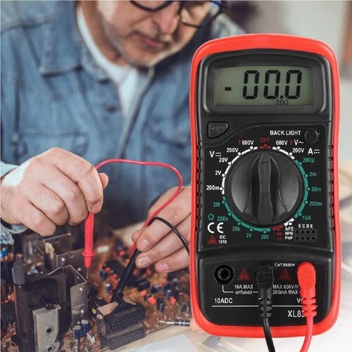 Multimetro Lcd Digital Voltimetro Profesional Xl830
