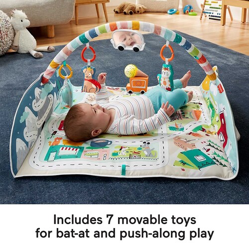 Gimnasio Jumbo Ciudad Fisher Price Tapete de Actividades