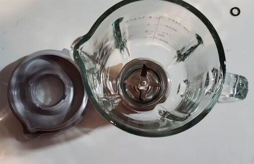 Vaso De Licuadora Man 9090 Completo Empaque Cuchillas Tapa