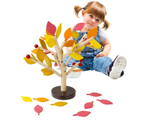 Juguete Montessori Arbol Armable Para Niños Y Niñas