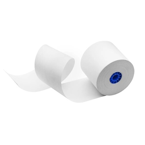 Kit 50 Rollos Papel Térmico 80x70 Impresora 80mm Negro Con Iva