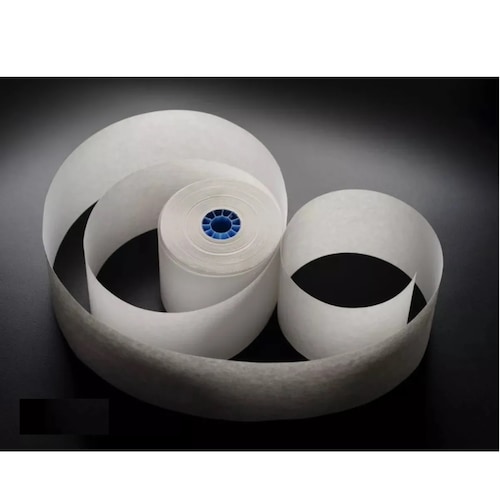 Kit 50 Rollos Papel Térmico 80x70 Impresora 80mm Negro Con Iva