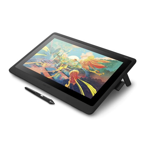 Tableta Gráfica Wacom Cintiq 16 15.6", 345 x 194 mm, Alámbrico, USB, Negro