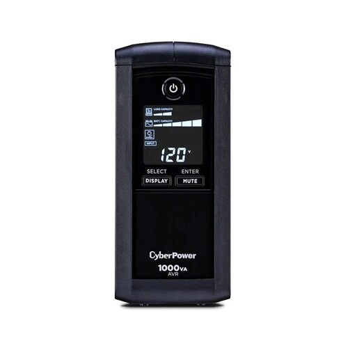 No Break Cyberpower CP1000AVRLCD 1000VA 600W 9Min 9C.