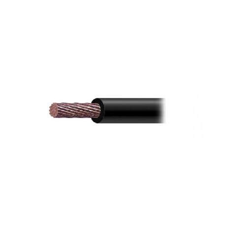 Cable de Cobre Recubierto THW,LS Calibre 2,0 AWG 19 Hilos Color Negro (Venta por Metro)