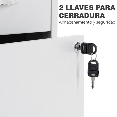 Archivero Vertical Con 2 Gavetas y 1 Cajonera Guardex