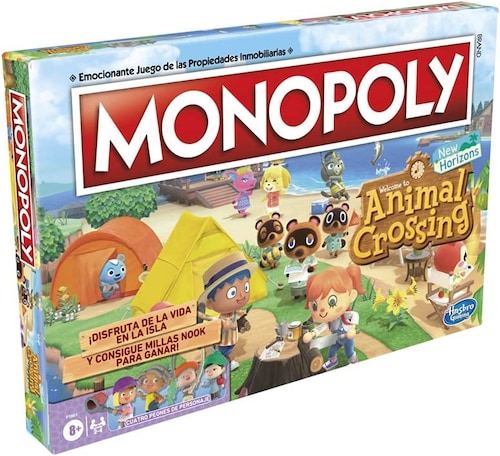 Monopoly  Edición Animal Crossing En Español Hasbro Gaming