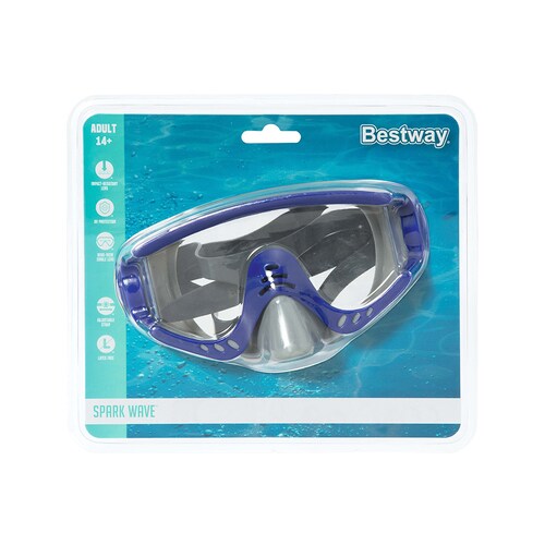 Goggles Visor Snorkel Bestway Multicolor Spark Wave 3 Pzas