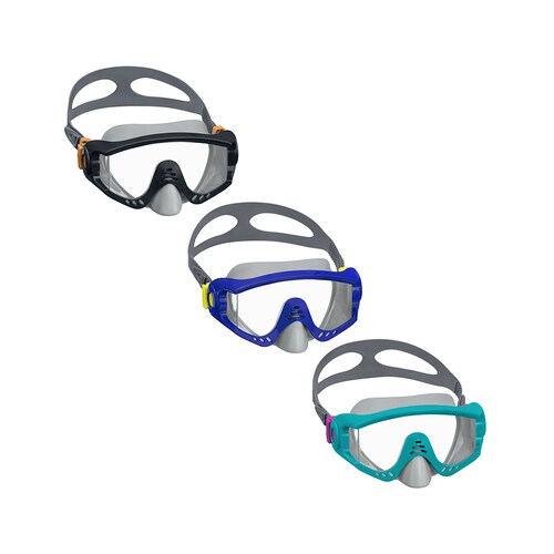Goggles Visor Snorkel Bestway Multicolor Spark Wave 3 Pzas