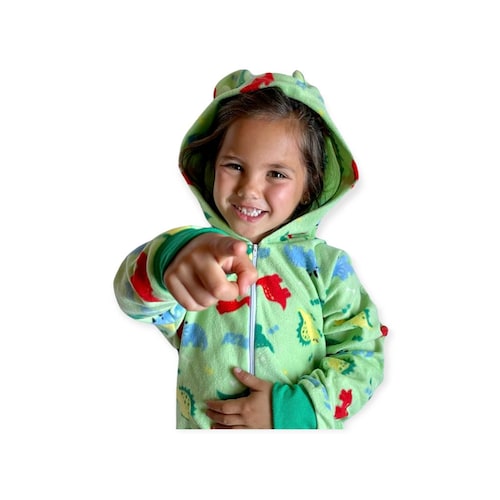 Pijama Mameluco Niño Niña Suave Cómodo Caliente Dinosaurio Lyndo  