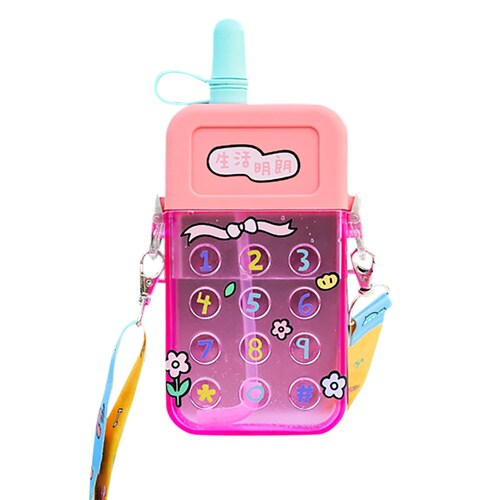 Termo Kawaii en Forma de Teléfono 300ML Moda Dama Niña