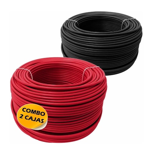 Combo Dos Cajas Cable Calibre 12 Cada Una De 100m Fabrica